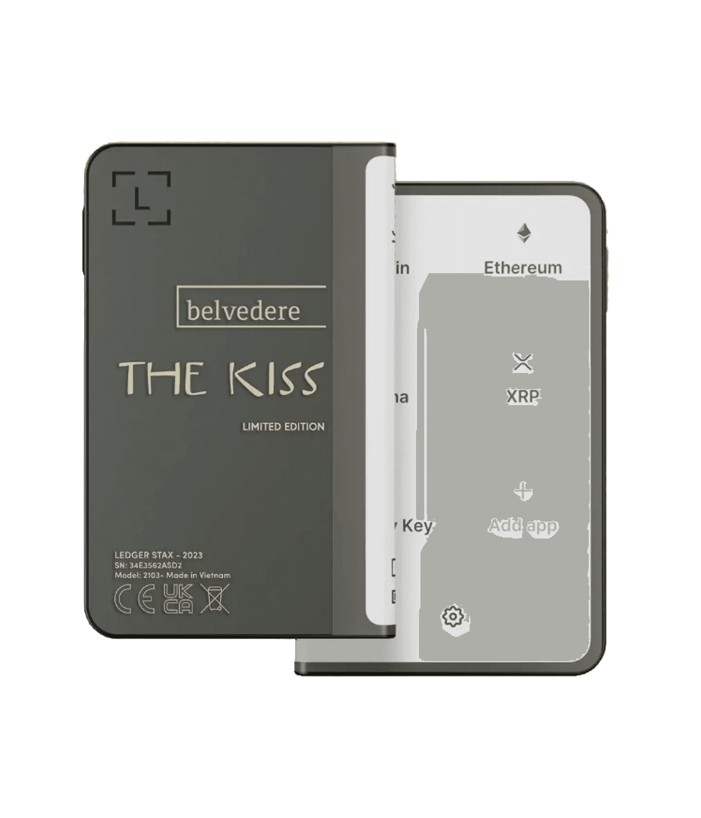 Belvedere Museum x Ledger Stax™ “The Kiss” limited edition